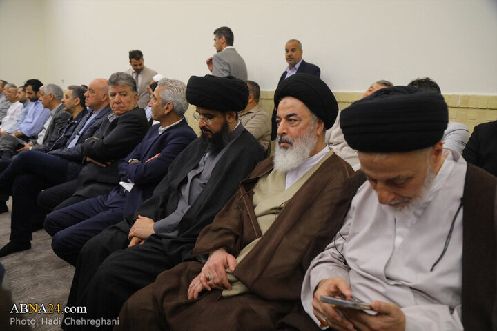 Photos: Opening ceremony of late Ayatollah Boroujerdi's Husseiniyeh in Samarra, Iraq