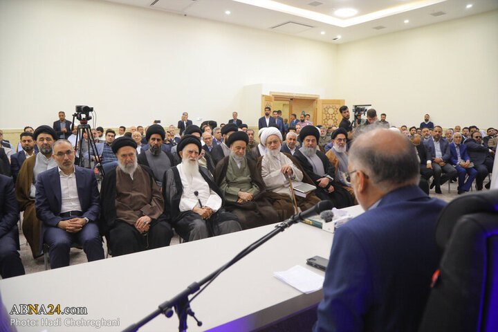 Photos: Opening ceremony of late Ayatollah Boroujerdi's Husseiniyeh in Samarra, Iraq