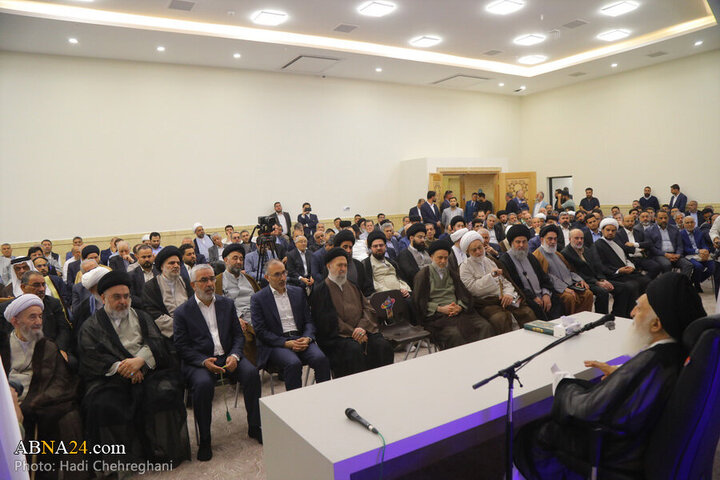 Photos: Opening ceremony of late Ayatollah Boroujerdi's Husseiniyeh in Samarra, Iraq
