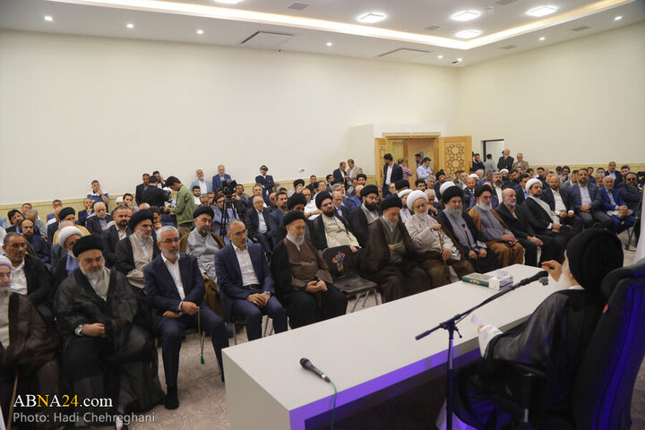 Photos: Opening ceremony of late Ayatollah Boroujerdi's Husseiniyeh in Samarra, Iraq