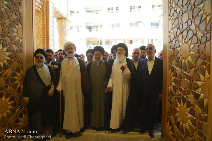Photos: Opening ceremony of late Ayatollah Boroujerdi's Husseiniyeh in Samarra, Iraq
