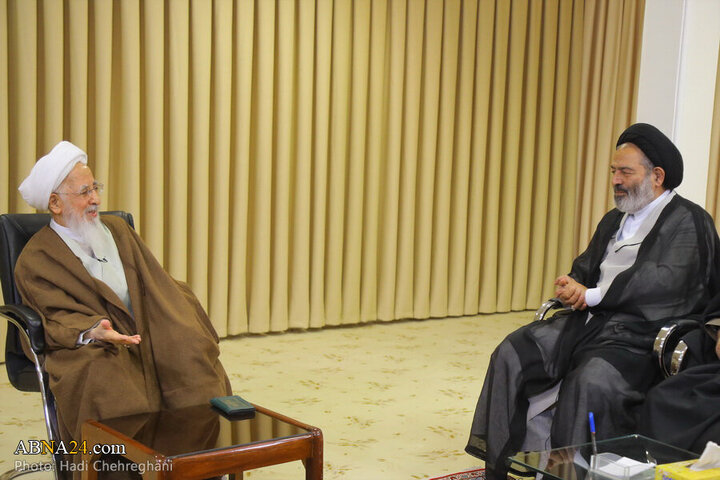 Photos: Iran's Hajj official meets with Ayatollah Javadi Amoli