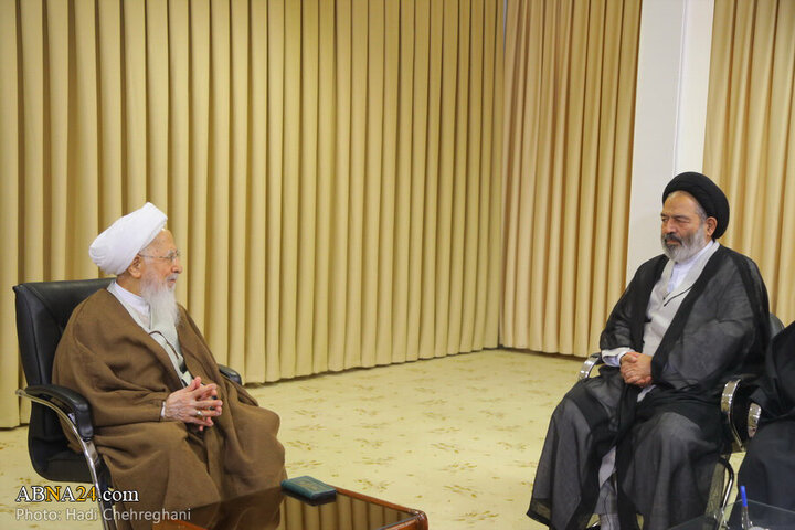 Photos: Iran's Hajj official meets with Ayatollah Javadi Amoli