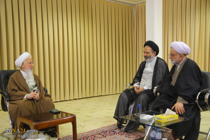 Photos: Iran's Hajj official meets with Ayatollah Javadi Amoli