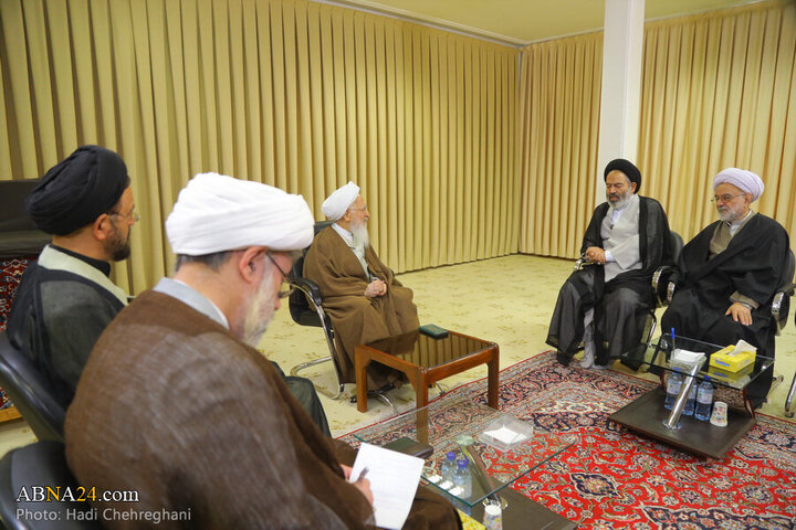 Photos: Iran's Hajj official meets with Ayatollah Javadi Amoli