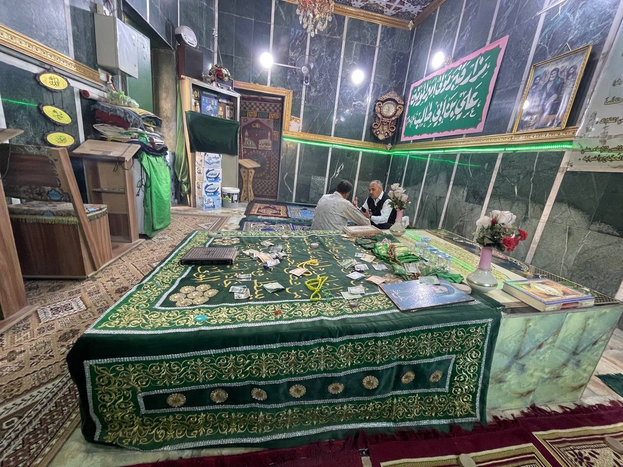 لا يعرف مكانه أكثر العراقيين..اعادة صيانية وافتتاح مرقد "قنبر علي" الشريف في بغداد+(صور)