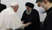  رسالة تعزية مكتب السيد السيستاني بوفاة البابا فرانسيس