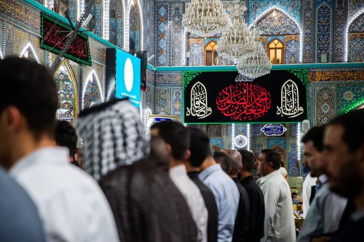 Photos: Imam Hussain Shrine covered in black ahead of Imam Sadiq martyrdom anniversary