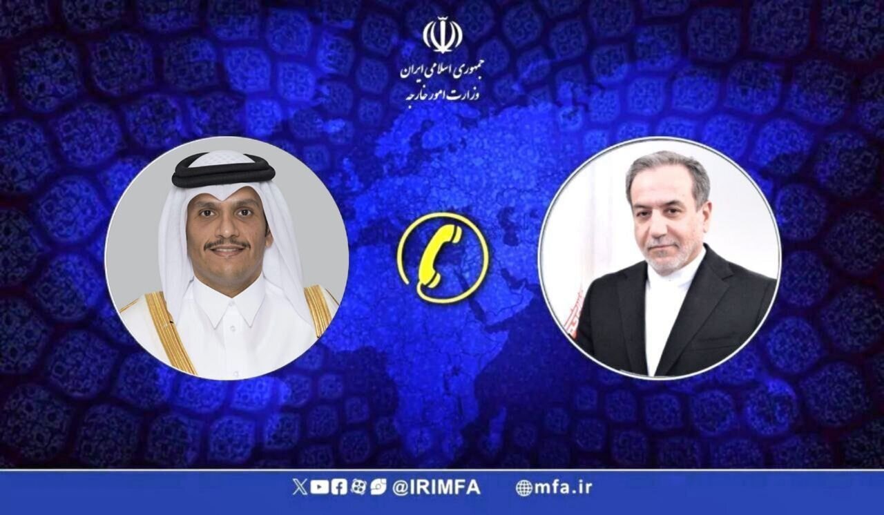 Iran, Qatar FMs discuss Israeli genocide in Gaza