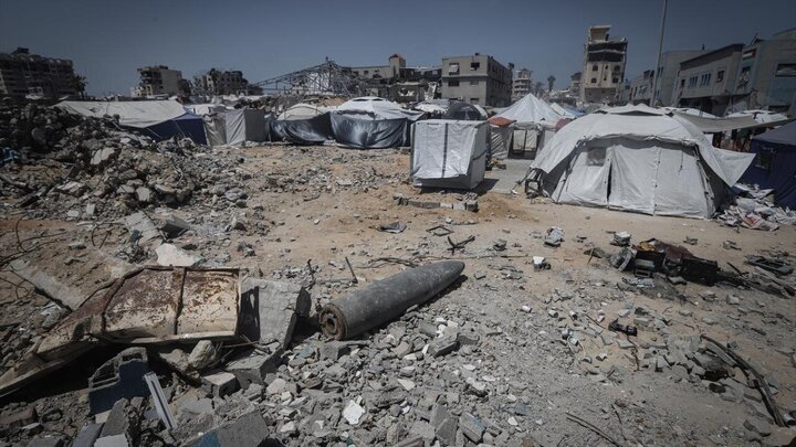 تقرير مصور/ مخلفات حربية للكيان الصهيوني في غزة تهديد أرواح المدنيين