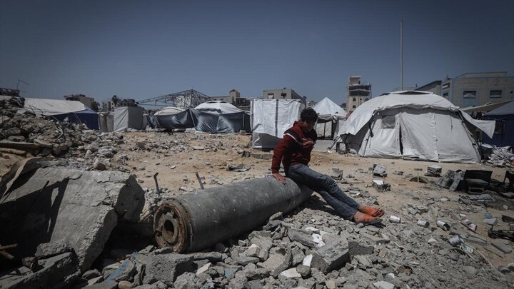 تقرير مصور/ مخلفات حربية للكيان الصهيوني في غزة تهديد أرواح المدنيين