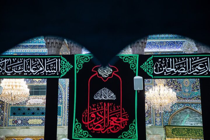 تقرير مصور/ بذكرى شهادة الامام الصادق(ع)..حرم الإمام الحسين(ع) يتشح بالسواد