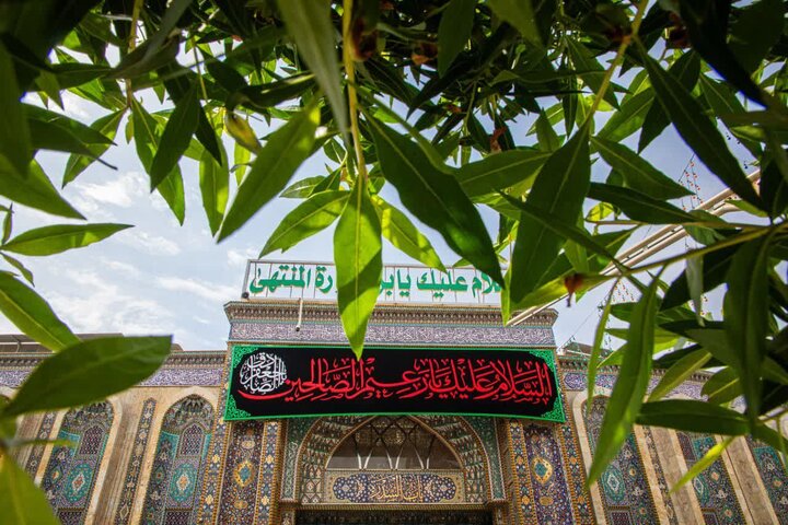 تقرير مصور/ بذكرى شهادة الامام الصادق(ع)..حرم الإمام الحسين(ع) يتشح بالسواد