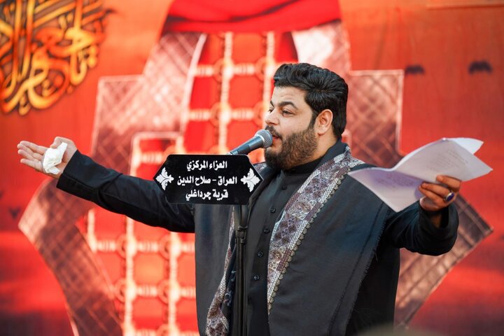 تقرير مصور/ العتبة العسكرية تقيم مجلس عزاء شهادة الإمام الصادق (ع) في أحدى قرى صلاح الدين العراقية