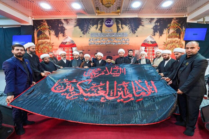 تقرير مصور/ العتبة العسكرية تقيم مجلس عزاء شهادة الإمام الصادق (ع) في أحدى قرى صلاح الدين العراقية