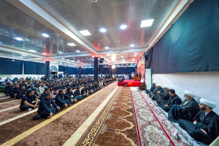 تقرير مصور/ العتبة العسكرية تقيم مجلس عزاء شهادة الإمام الصادق (ع) في أحدى قرى صلاح الدين العراقية