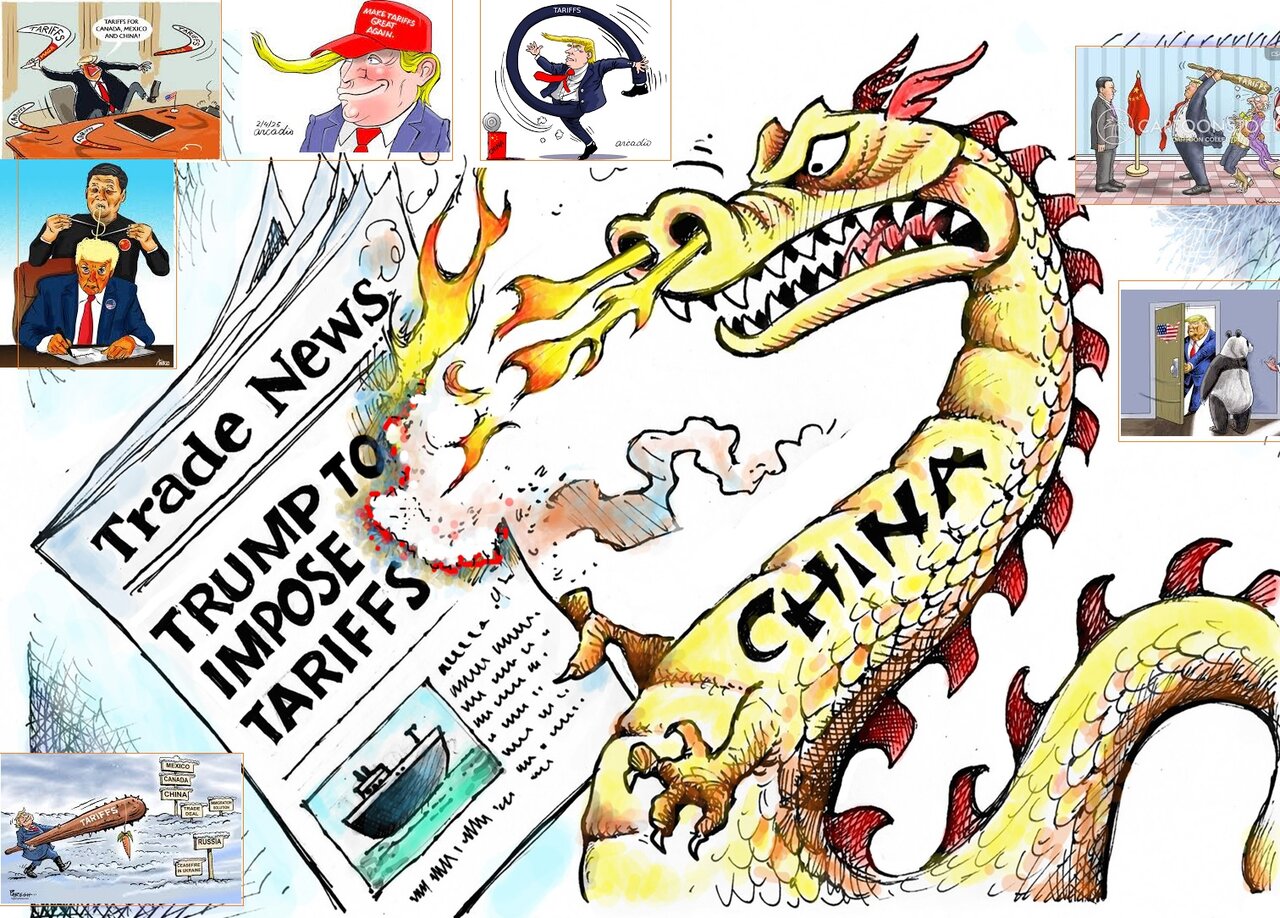 ٹرمپ نے یورپ کو امریکہ یا چین میں سے کسی ایک کا انتخاب کرنے پر مجبور کر دیا! + کارٹون