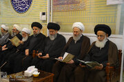 تقرير مصور/ مراسيم الذكرى التاسعة عشرة لرحيل آية الله الميرزا جواد التبريزي بقم