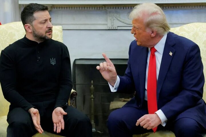 Хашми Трамп аз Зеленский: Вазъияти Украина вахим аст!