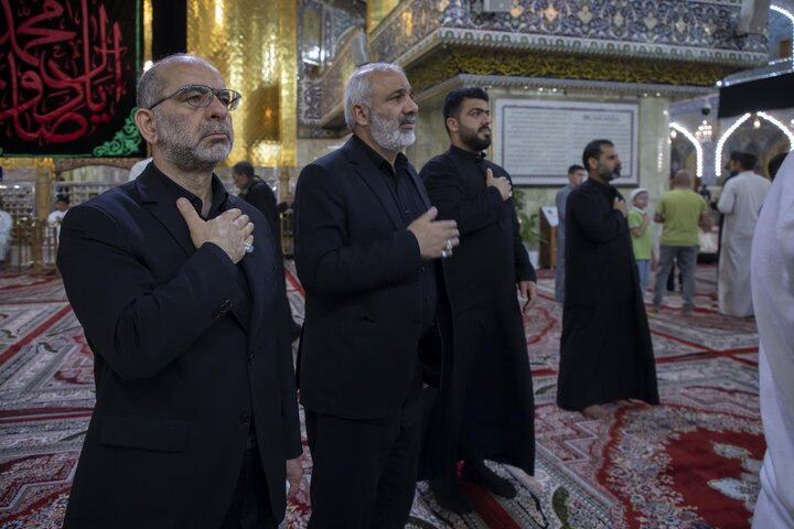 تقرير مصور/ العتبة العباسية المقدسة تقيم برنامج عزائي بذكرى شهادة الإمام جعفر الصادق (ع)