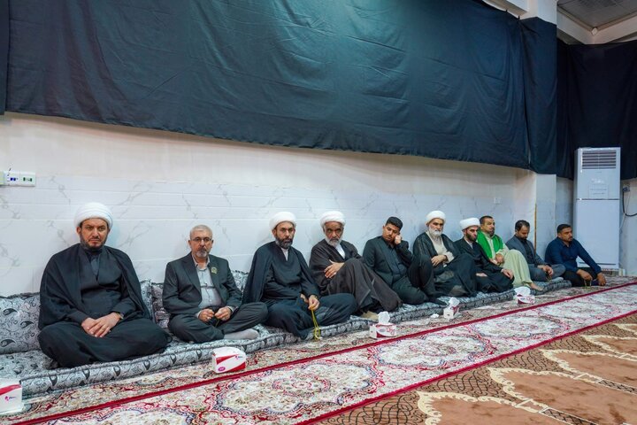 Wêneya nûçeyan|Merasîma şînê ji Bimebesta salvegera şehîdbûna Îmam Sadiq (S.X) li gundê Cerdexlî yê Iraqê