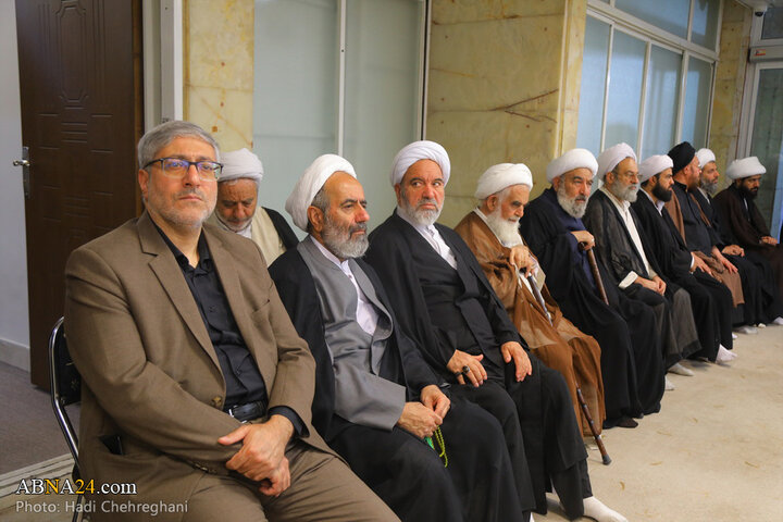 عزاداری شهادت امام صادق با حضور آیت الله نوری همدانی
