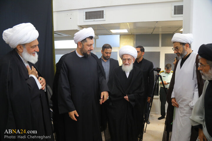 عزاداری شهادت امام صادق با حضور آیت الله نوری همدانی