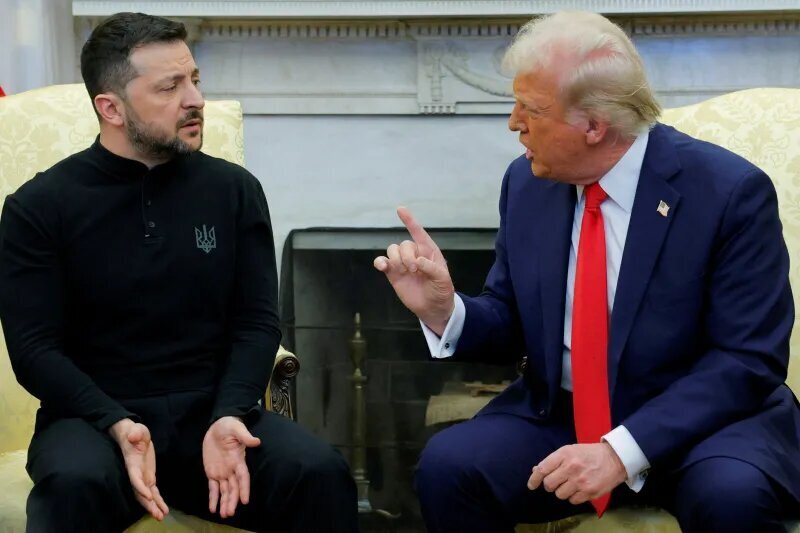 Хашми Трамп аз Зеленский: Вазъияти Украина вахим аст!