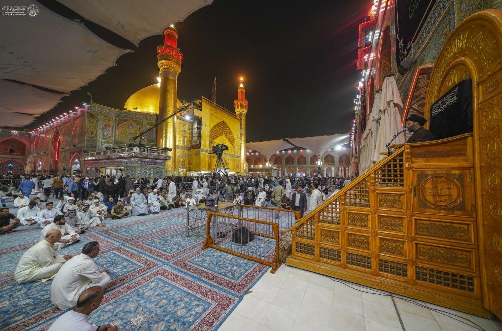 العتبة العلويّة المقدّسة تُعلن عن برنامجها العزائي لإحياء شهادة الإمام الصادق (ع)