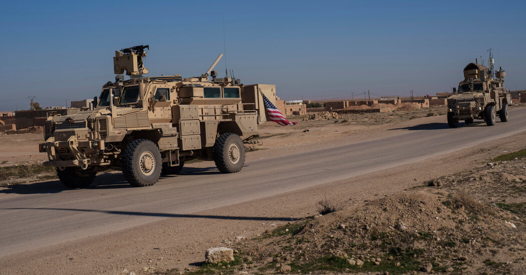 US forces withdraw from military base in Syria