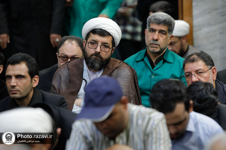 تقرير مصور/ مجلس عزاء بمناسبة ذكرى استشهاد الإمام الصادق (ع) برعاية متولي العتبة الرضوية المقدسة