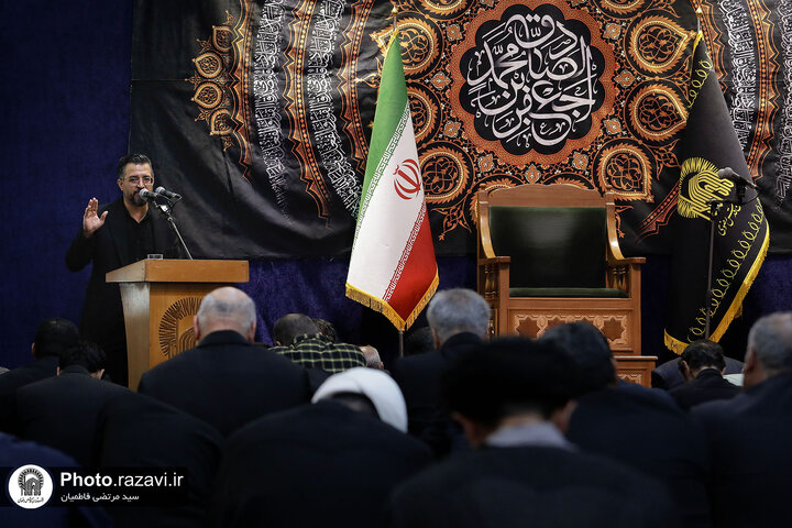 تقرير مصور/ مجلس عزاء بمناسبة ذكرى استشهاد الإمام الصادق (ع) برعاية متولي العتبة الرضوية المقدسة