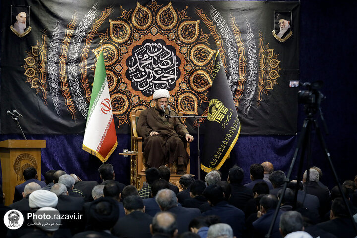 تقرير مصور/ مجلس عزاء بمناسبة ذكرى استشهاد الإمام الصادق (ع) برعاية متولي العتبة الرضوية المقدسة
