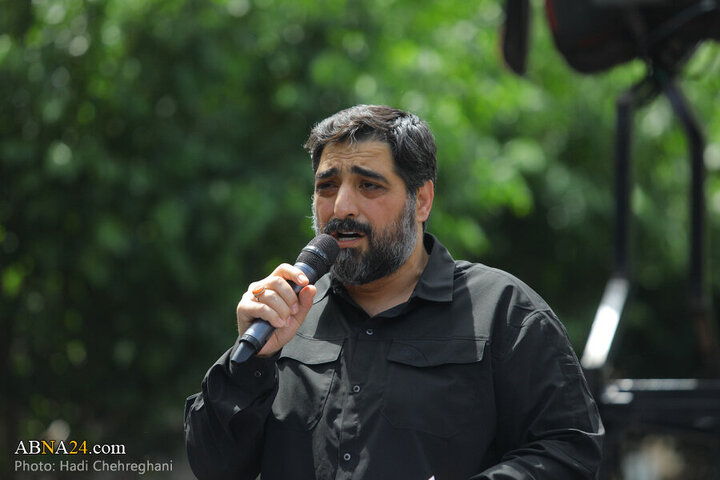 Photos: Grand Ayatollah Vahid Khorasani attend Imam Sadiq mourning procession