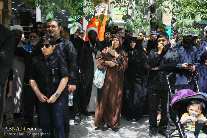 Photos: Grand Ayatollah Vahid Khorasani attend Imam Sadiq mourning procession
