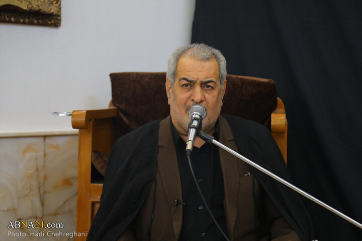 Photos: Grand Ayatollah Nouri Hamedani attends Imam Sadiq mourning procession