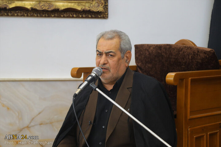 Photos: Grand Ayatollah Nouri Hamedani attends Imam Sadiq mourning procession