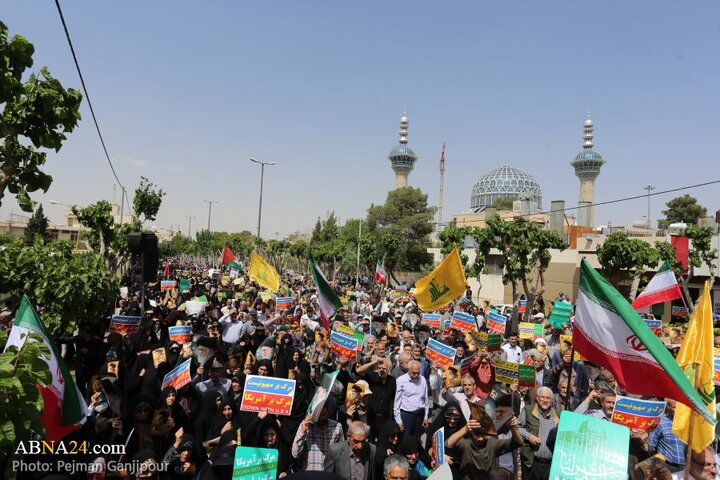 گزارش تصویری | راهپیمایی ضدصهیونیستی جمعه خشم در شهر اصفهان