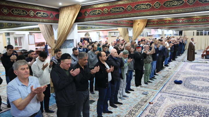 عزاداری شهادت امام جعفر صادق در مسکو