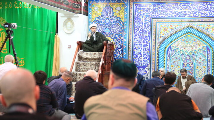 عزاداری شهادت امام جعفر صادق در مسکو