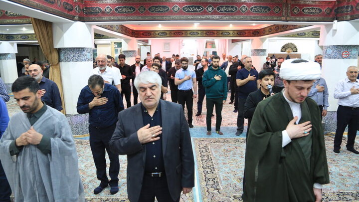 عزاداری شهادت امام جعفر صادق در مسکو