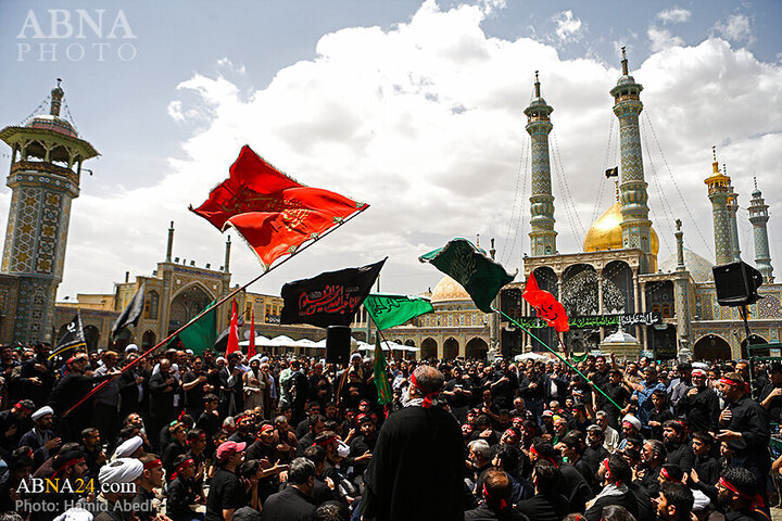Photos: Imam Sadiq mourning ceremony held in Qom, Iran