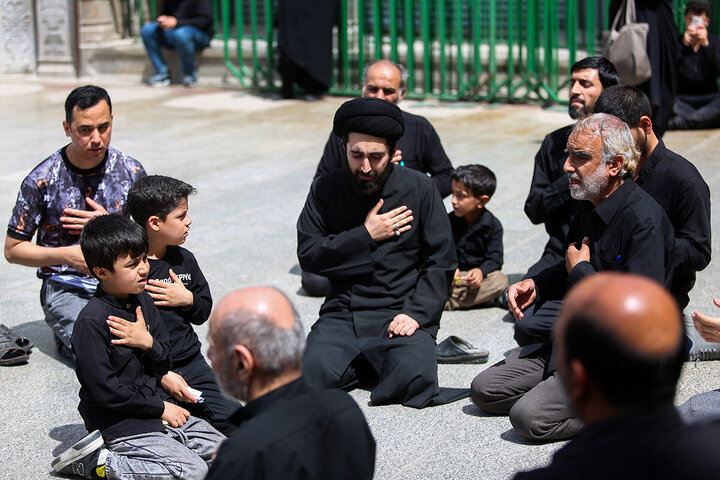 Photos: Imam Sadiq mourning processions held at Hazrat Masoumeh holy shrine