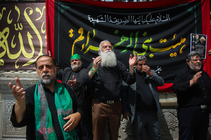 Photos: Imam Sadiq mourning processions held at Hazrat Masoumeh holy shrine