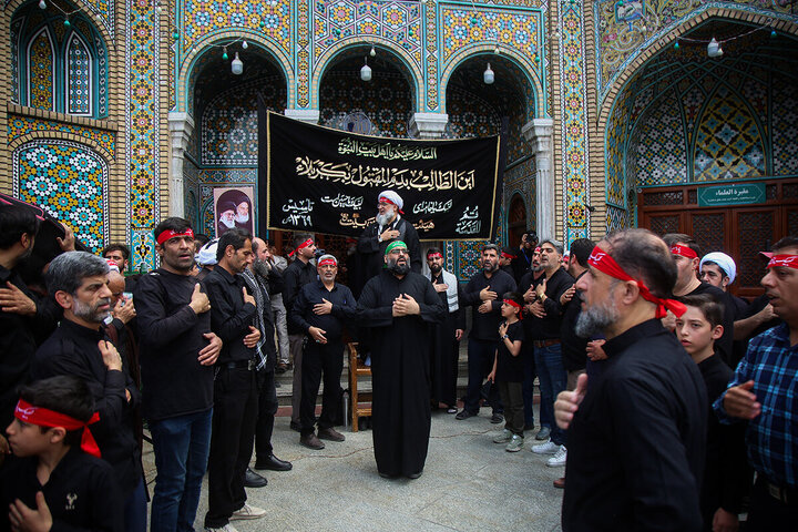 Photos: Imam Sadiq mourning processions held at Hazrat Masoumeh holy shrine