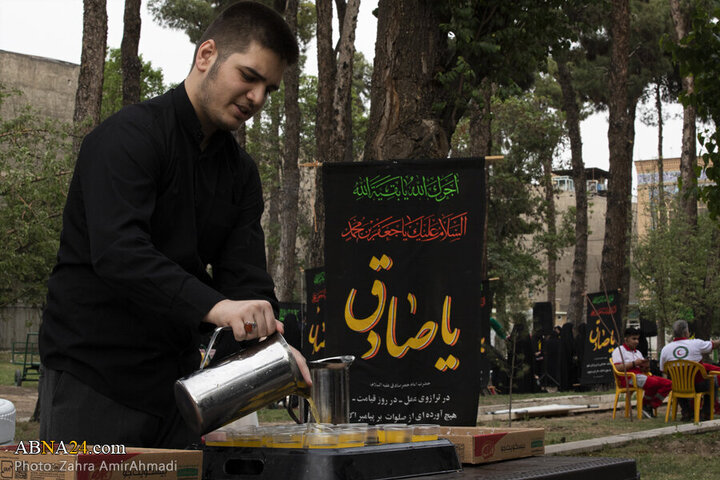 Photos: Imam Sadiq mourning ceremony held at Hazrat Abdul Azim Seminary in Shahr-e Rey