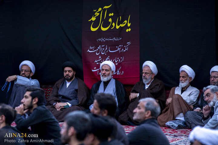 Photos: Imam Sadiq mourning ceremony held at Hazrat Abdul Azim Seminary in Shahr-e Rey