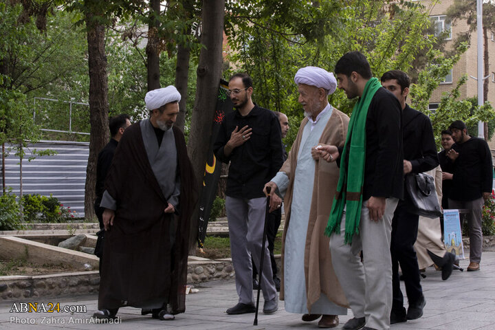 Photos: Imam Sadiq mourning ceremony held at Hazrat Abdul Azim Seminary in Shahr-e Rey
