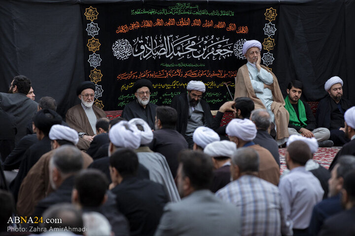 Photos: Imam Sadiq mourning ceremony held at Hazrat Abdul Azim Seminary in Shahr-e Rey
