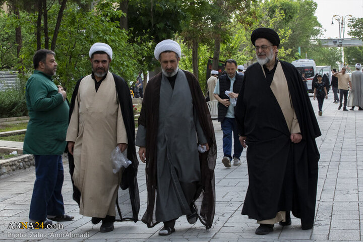 Photos: Imam Sadiq mourning ceremony held at Hazrat Abdul Azim Seminary in Shahr-e Rey